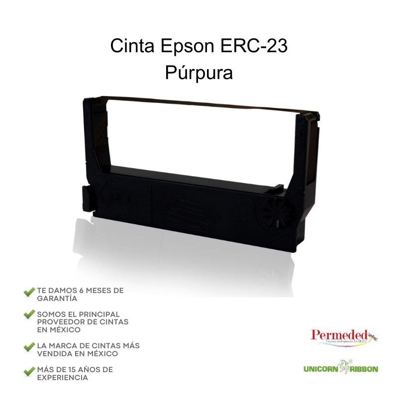 Cinta Epson ERC-23 (Púrpura)