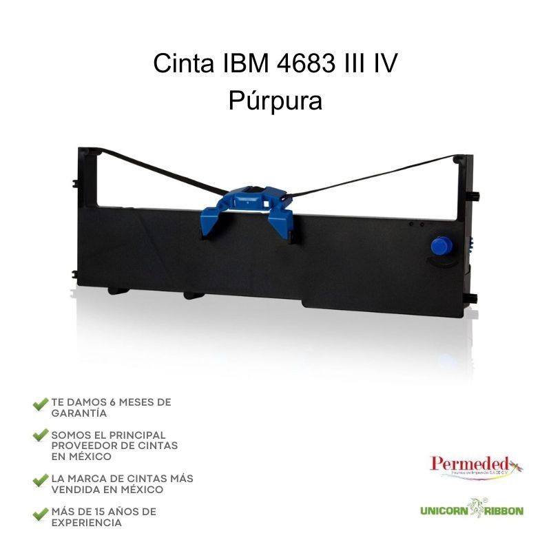 Cinta IBM 4683 lll lV (Púrpura)