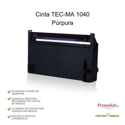 Cinta TEC-MA 1040 (Púrpura)