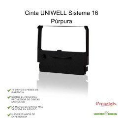 Cinta UNIWELL Sistema16 (Púrpura)