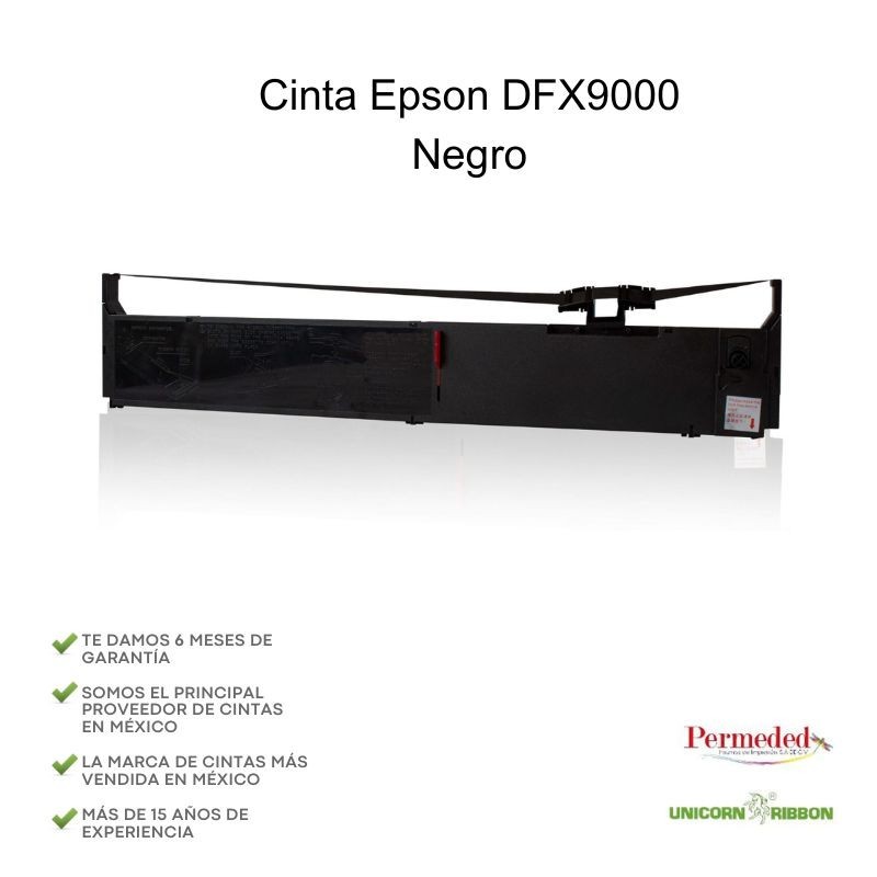 Cinta Epson DFX-9000 (Negro)