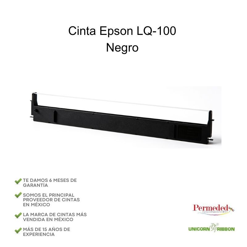 Cinta Epson LQ-1000, LQ-1050 (Negro)