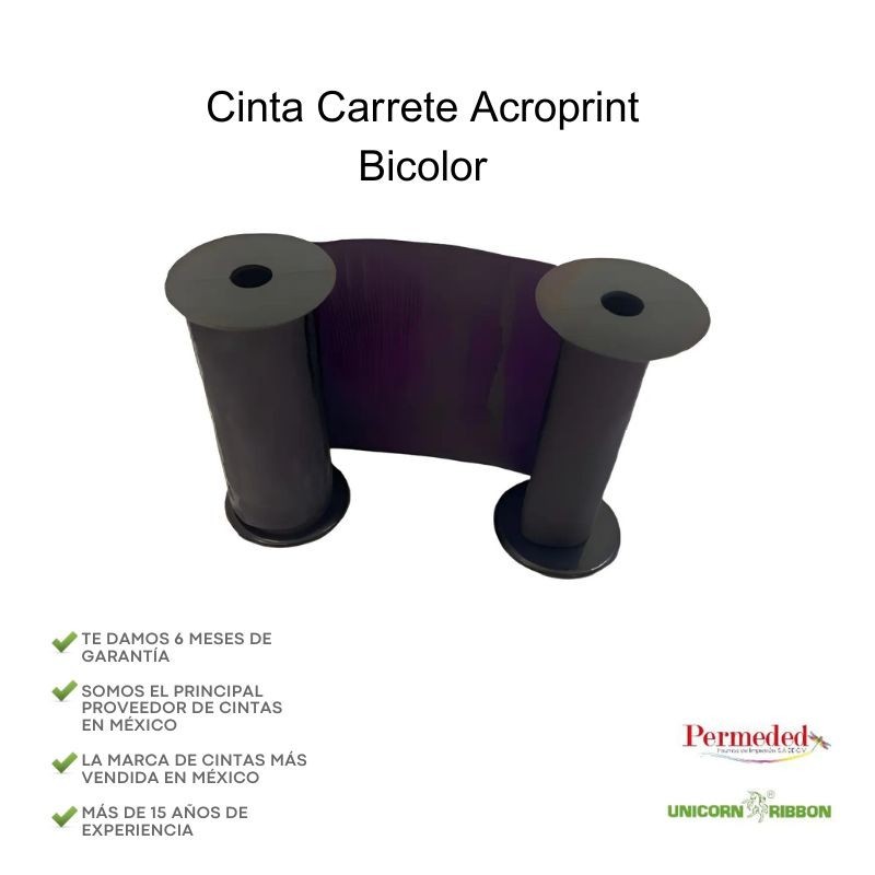 Carrete Reloj Acroprint (Púrpura)