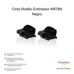 Rodillo Entintador NR78 (Negro) 2piezas