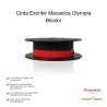 Cinta Escribir Mecanica OLYMPIA (Negro-Rojo)