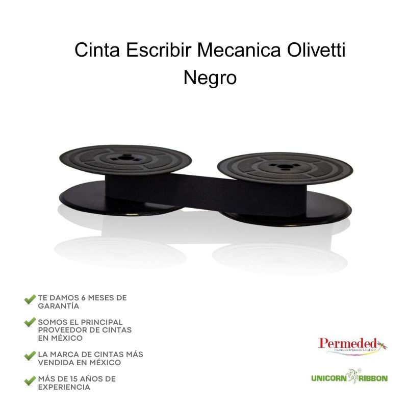 Conta Escribir Mecanica OLIVETTI (Negro)